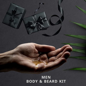Men Body, Hair & Beard Kit